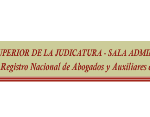Registro nacional de abogados y auxiliares